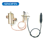 Запасные части для газового нагревателя, регулирующий клапан системы горелки с пьезо воспламенителем и пилотным узлом